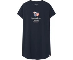 Moteriška naktinukė iš medvilnės kelio ilgio Henderson
