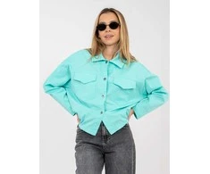 Moteriška oversize turkio spalvos marškiniai