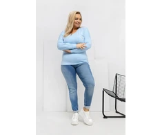 Moteriška palaidinė ilgomis rankovėmis Plus Size Relevance