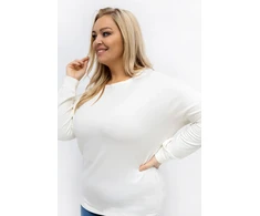 Moteriška palaidinė ilgomis rankovėmis Plus Size Relevance
