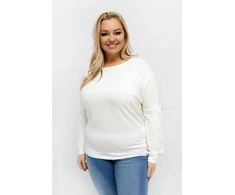 Moteriška palaidinė ilgomis rankovėmis Plus Size Relevance