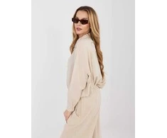 Moteriška palaidinė oversize smėlio spalvos