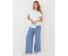 Moteriška palaidinė oversize, šviesiai mėlyna