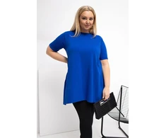 Moteriška palaidinė plus size mėlyna Relevance