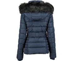 Moteriška pašiltinta parka Geographical Norway, tamsiai mėlyna