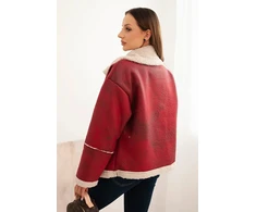 Moteriška Plus Size striukė, smėlio spalvos