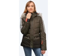Moteriška slidinėjimo striukė Icepeak Electra IA, ruda