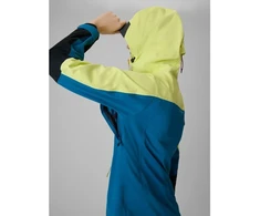 Moteriška softshell striukė 4F PRO, geltona ir mėlyna