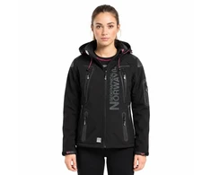 Moteriška softshell striukė Geographical Norway Tislande, juoda