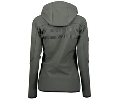 Moteriška softshell striukė Geographical Norway, pilka ir juoda