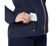 Moteriška striukė ASICS Road Packable, tamsiai mėlyna