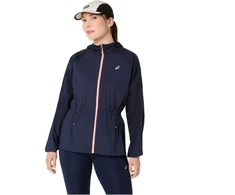 Moteriška striukė ASICS Road Packable, tamsiai mėlyna