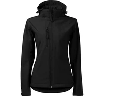 Moteriška turistinė softshell striukė Malfini Performance, juoda