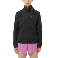Moteriška vėjastriukė Salomon Sense Aero Wind JKT W LC2743700, juoda, L dydis
