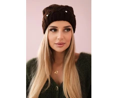Moteriška žieminė kepurė Ramona, rudos spalvos