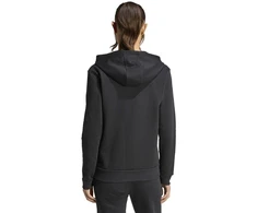 Moteriškas adidas Entrada 26 džemperis su pilnu užtrauktuku, juodas KF5939