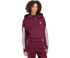 Moteriškas džemperis adidas Essentials 3-Stripes, bordo