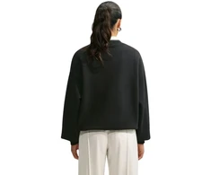 Moteriškas džemperis Nike Studio Fleece, juodas IM8082 001