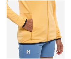 Moteriškas džemperis su gobtuvu MILLET Lokka Hoodie III, geltonas