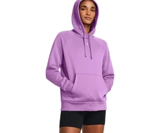 Moteriškas džemperis su gobtuvu Under Armour Rival Fleece, violetinis