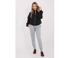 Moteriškas džemperis su užtrauktuku, medvilnė–elastanas Factory Price