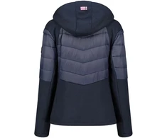 Moteriškas flisinis džemperis Geographical Norway Trendy, tamsiai mėlynas