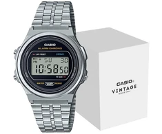 Moteriškas laikrodis CASIO A171WE-1AEF + DĖŽUTĖ