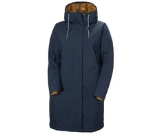 Moteriškas lietpaltis Helly Hansen W Hvaler Ins Raincoat, tamsiai mėlynas