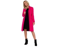 Moteriškas paltas MOE758 Fuchsia - Moe