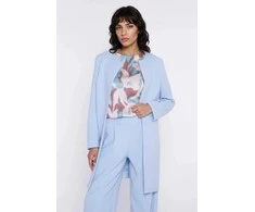 Moteriškas švarkas iš viskozės ir poliesterio Nife