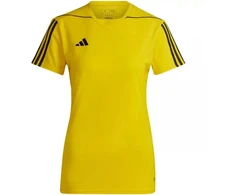 Moteriški adidas Tiro 23 Lygos marškinėliai geltoni HR4614