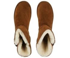 Moteriški auliniai batai Wrangler Elsa Buckle Mid, rudi