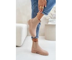 moteriški guminiai batai su elastingomis įsiuvais
