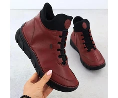 Laikrodis Moteriški juodi šilti aulinukai Rieker 55069-35