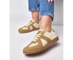 Moteriški kedai su platforma rudi ir smėlio Valentine