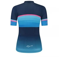 Moteriški marškinėliai IMPRESS II mėlyna-rožinė S Rogelli