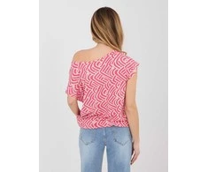 Moteriški marškinėliai koralinės spalvos XS–5XL