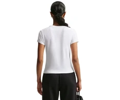Moteriški marškinėliai Nike Sportswear Chill Knit Baltas FV5508 100