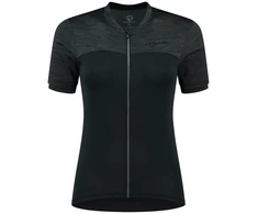 Moteriški marškinėliai Rogelli MELANGE juodi M