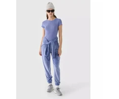 Moteriški marškinėliai slim kirpimo, vienspalviai 4F 4FRAW24TTSHF2300-32S
