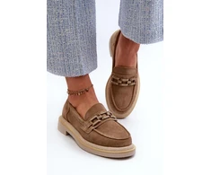 Moteriški mokasinai iš natūralios zomšos Step in style