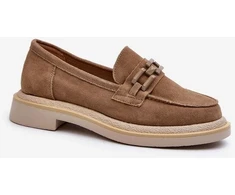 Moteriški mokasinai iš natūralios zomšos Step in style