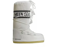 Moteriški Moon Boot MB Icon Nylon balti žiemos sniego batai - 80D1400440-A001