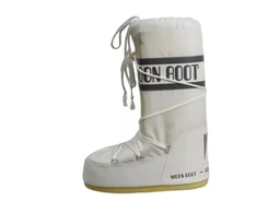 Moteriški Moon Boot MB Icon Nylon balti žiemos sniego batai - 80D1400440-A001