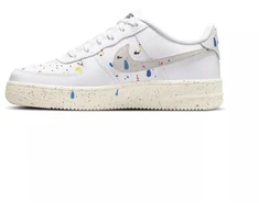 Moteriški Nike Air Force 1 LOW LV8 3 GS balti sportbačiai - DJ2598-100