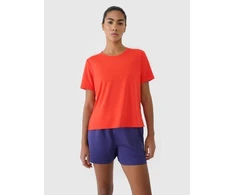 Moteriški oversize greitai džiūstantys treniruočių marškinėliai 4F 4FRSS25TFTSF1236-62S