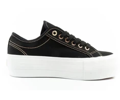 Moteriški platforminiai kedai Lee Cooper, juodi