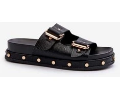Moteriški platforminiai sandalai Big Star NN27402 Juodas