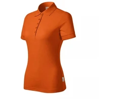 Moteriški polo marškinėliai "Reserve" (oranžiniai (prekės ženklo etiketė))