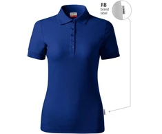 Moteriški polo marškinėliai "Reserve" (Žydra (prekės ženklo etiketė))